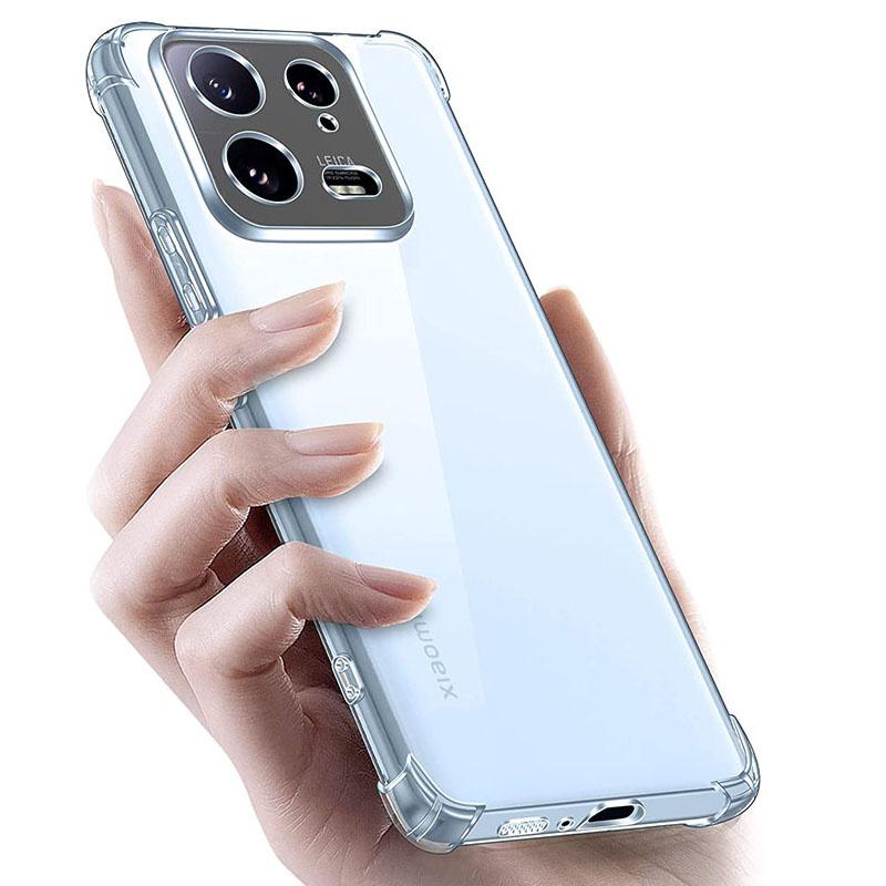 Fallsikkert slankt, ultratynt, mykt gjennomsiktig TPU-telefondeksel for XIAOMI 13T / 13T Pro Redmi 13C OPPO A18 A38 A58 A78 4G 5G A98 Realme C53 C55 GT5