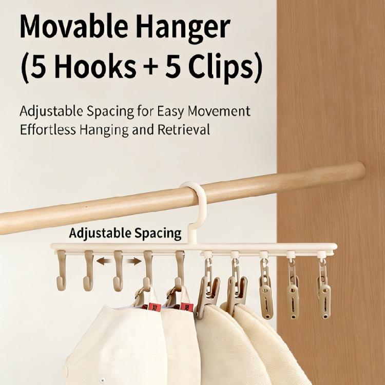 Movable Garment Display Stand For Towels Shirts Pants Clothes Hanger For Balcony Bedroom Or Bathroom Use