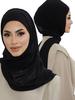 Instant Hijab With Underscarf Muslim Women Bonnet Chiffon Shawl Islam Inner Scarf Headwrap Turbante