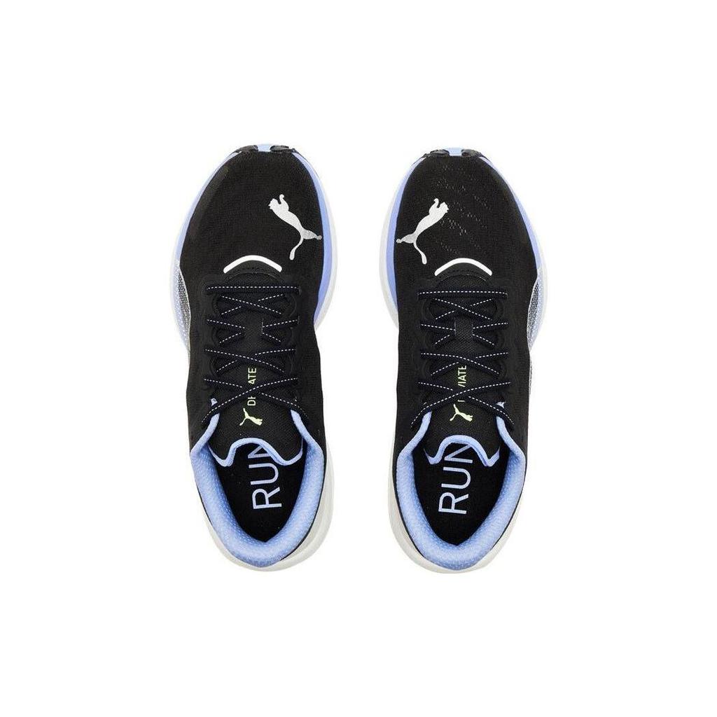 Puma Deviate Nitro 2 Comfortable Slip-Resistant Durable Low-Top Carbon Plate Casual Running Shoes Women sneaker Black Purple 376855-12