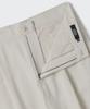 MUSINSA STANDARD Brushed One-Tuck Wide Chino Pants [Cream]