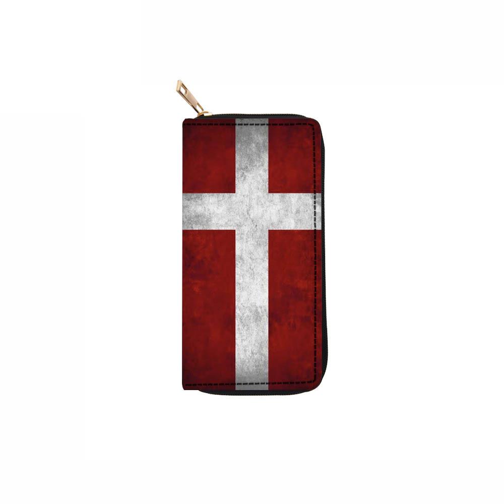 Long wallet, flag clutch, wallet, wallet.
