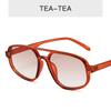 New Polygon Sunglasses Women Luxury Brand Cat Eye Glasses Men Designer Gradient Shades for Women UV400 Lentes  Mujer