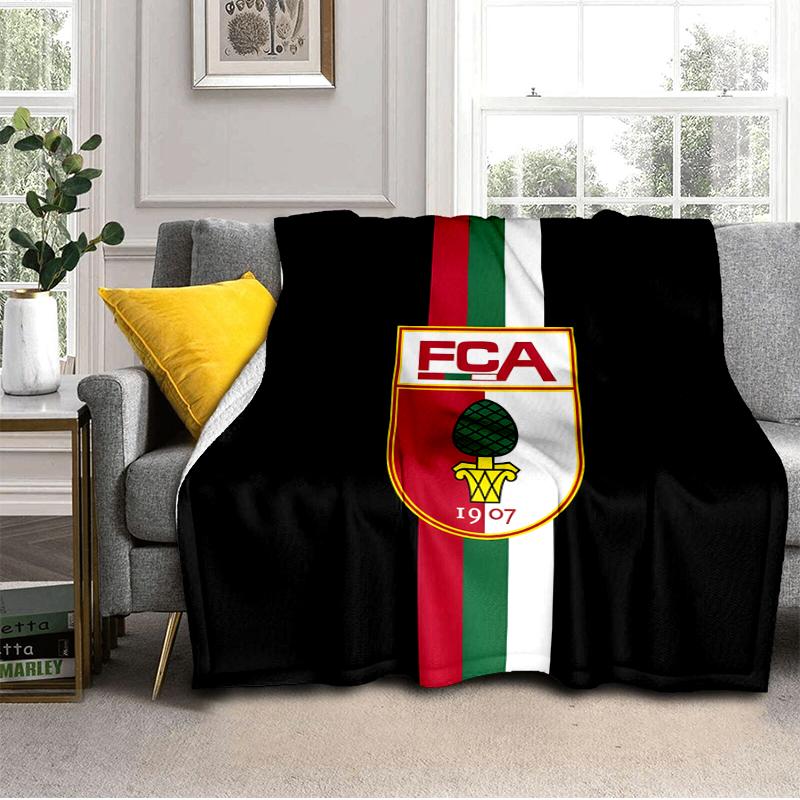 Augs-burg Crest Blanket Lightweight Ideal Bedding Blanket Perfect for Travel, Camping, Living Rooms, Offices, Sofas, Fan Christmas gift