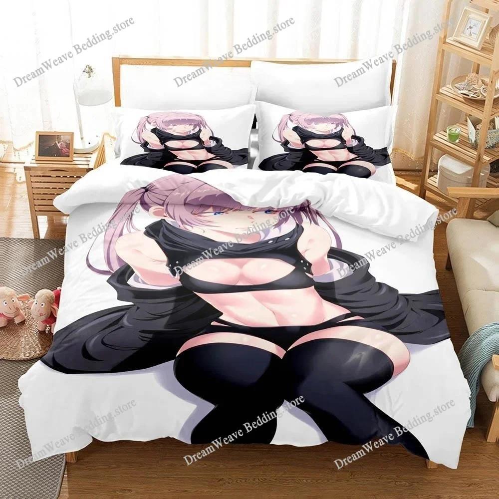New 3D Printing Anime CALL OF THE NIGHT Bedding Set Single Twin Full Queen King Size Bed Set Adult Kid Bedroom Duvet Cover Sets7
