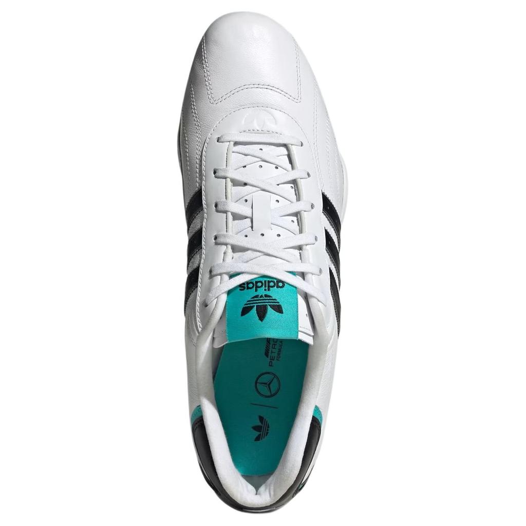Adidas Mercedes AMG Petronas Formula One Team X Adidas Adi Racer Low 'White Black Silver Metallic' Sneakers JR4544
