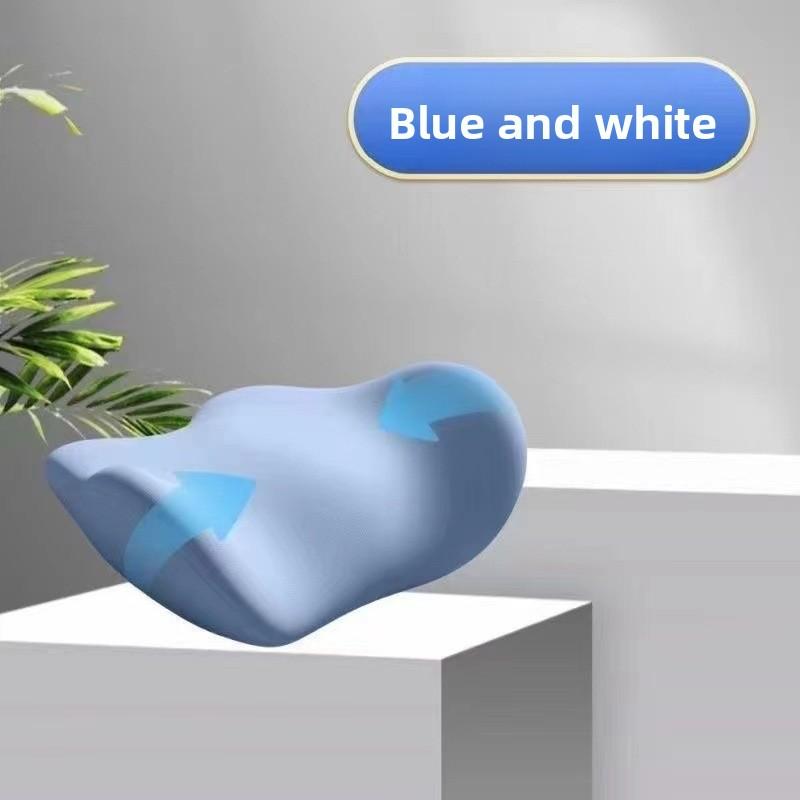 Ergonomic Waist Pillow for Sleeping Memory Foam Lumbar Support Cushion for Back Pain Relief