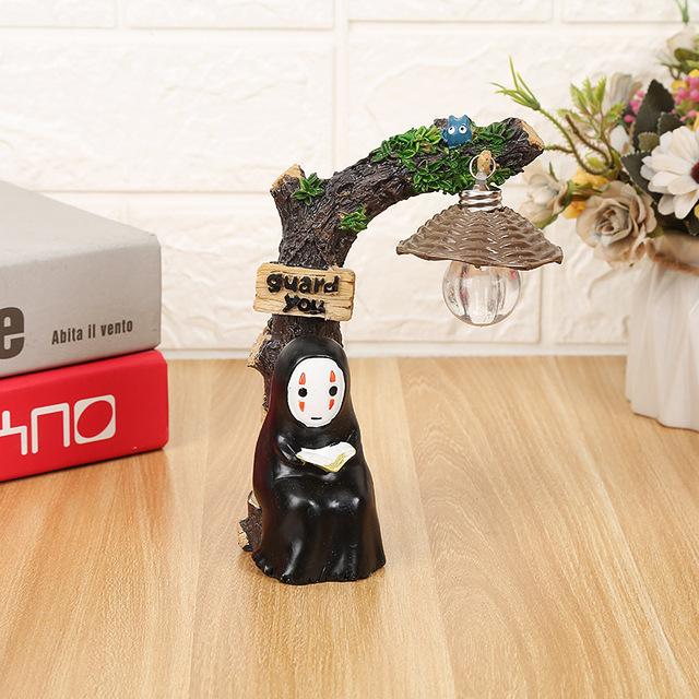 Night Light Doll Miyazaki Hayao Spirited Away Resin Action Figure Kids Toy