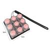 DIY Keyboard Keyboard Clicker Toy Keys Button Clicker Toy Relaxing Finger Keyboard Cap  Adult Toy