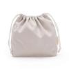 27*20cm Cotton Drawstring Storage Bag White Canvas Bags for Candy Gift Package Pouch Reusable Home Sundries Organize Bags