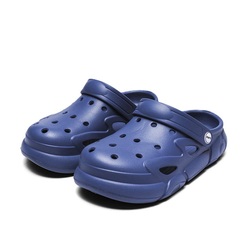 Beach Baotou Non-slip Classmates Hole Shoes New Children's Slippers Boys and Girls Baby Sandals Soft-soled Sandals