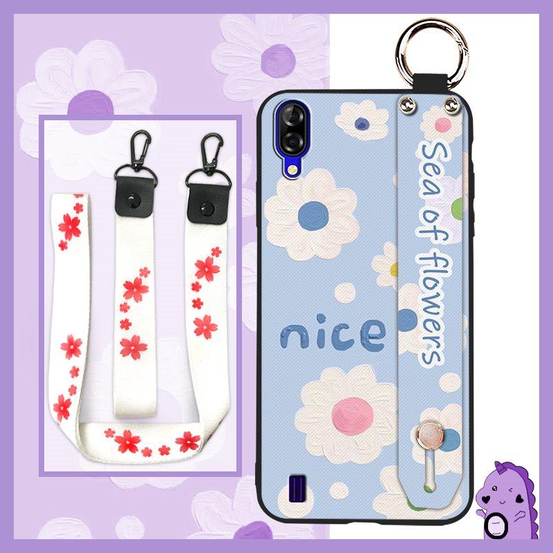 Soft case Anti-dust Phone Case For Blackview A60 Dirt-resistant Anti-knock Protective Flower Ring Shockproof Durable