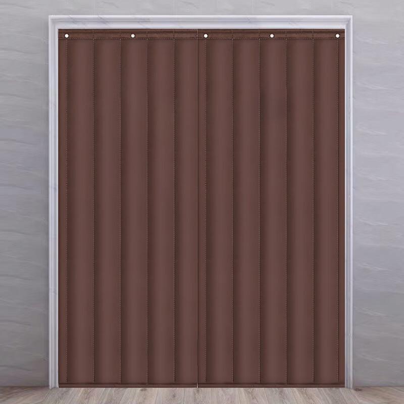 Diyin Winter Thermal Door Curtain кофейный