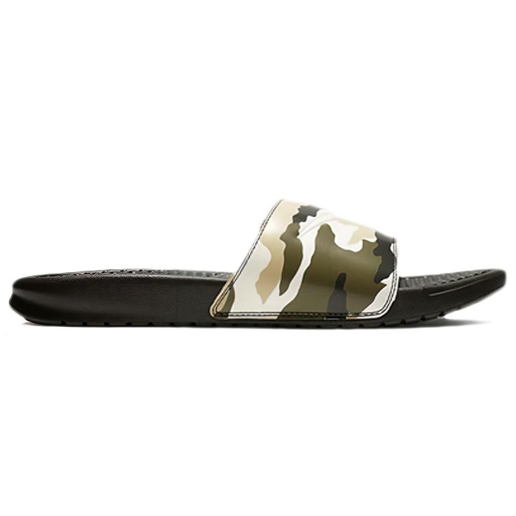 Nike Benassi Jdi Print Military Green Unisex Slippers 'Sequoia' 631261-301