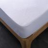 Waterproof Sheet Mattress Pad Cover Solid Color Washable Polyester Mattress Sheet