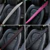75cm Car Seat Belt Shoulder Guard Massage Net Breathable Four Seasons Padding Pad Car Interior Accessories Polyester Fiber