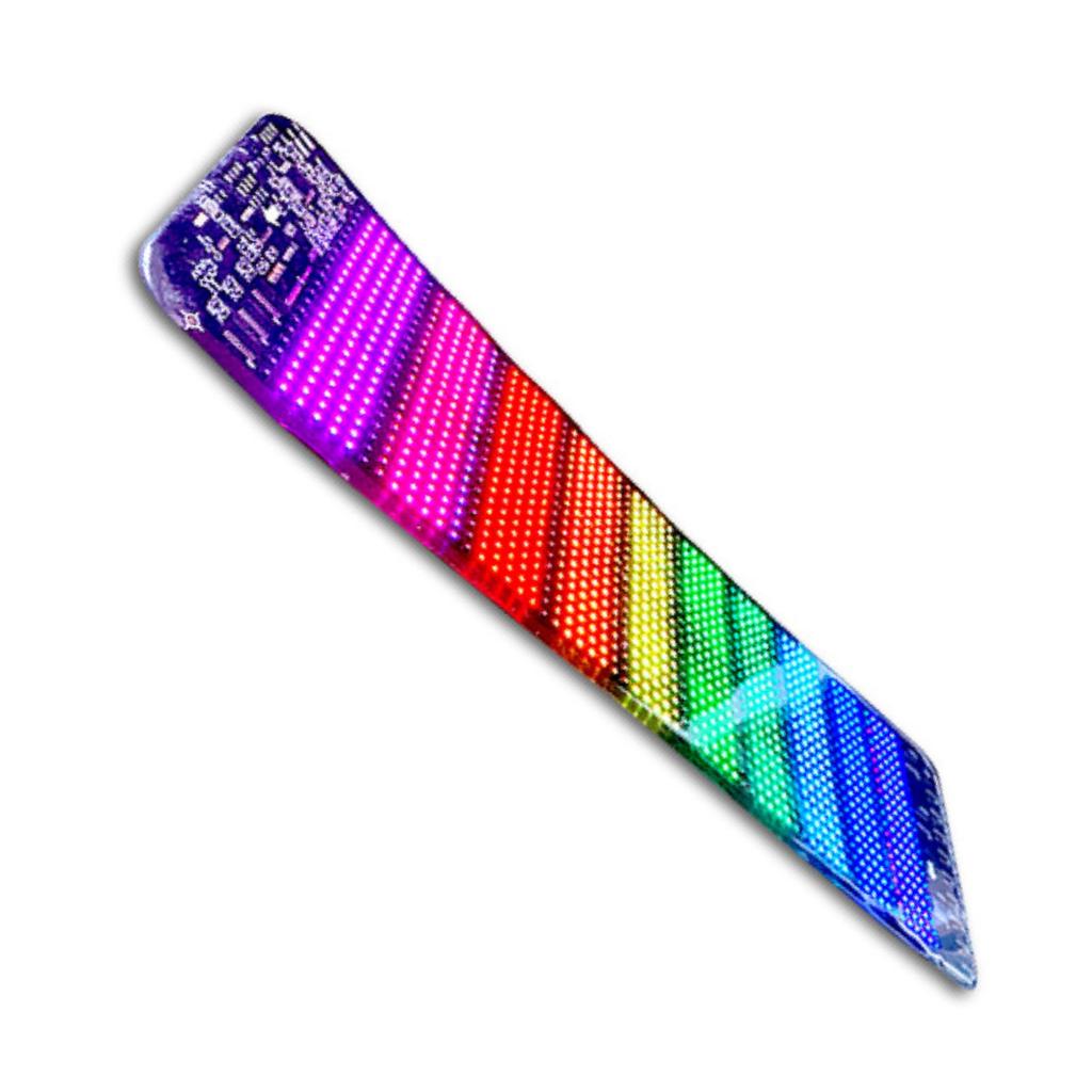 Programmable LED Sign Car 64x20 Dots Matrix 13.7x4in Ultra Bright Scrolling Flexible Digital Mobile 