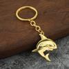 Shark Keychain Pendant Lightweight Metal Keychain Creative Sea Themed Keychains Bag Charms for Men Women Car Keys