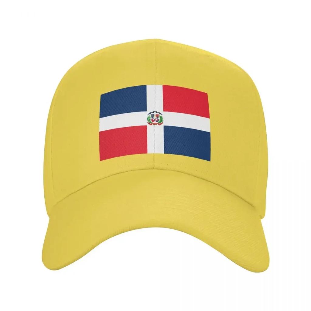 Custom Punk Unisex Dominican Republic Flag Baseball Cap Adult Adjustable Dad Hat Unisex Women Hip Hop Snapback Caps