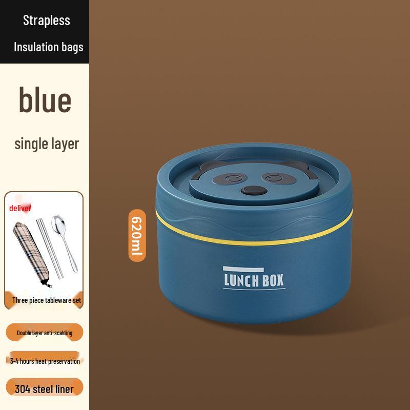 Portable Multi-layer Leak-proof Insulated Bento Lunch Box for Students and Office Workers