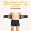 Speziell für Sportarten Fixierter Hüftgurt, Doppelt elastischer Fitnessgürtel, Druckunterstützung für Outdoor-Laufen, Taillenschutz