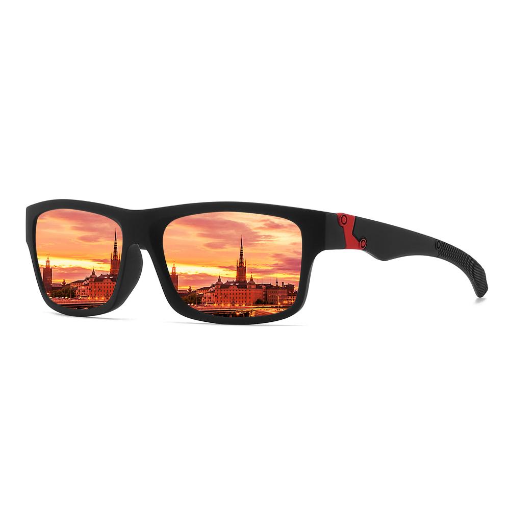 Outdoor Polarized Sunglasses Square Frame Driving Goggles Men Women UV400 Sport Cycling Glasses Eyewear Riding Sun Glasses