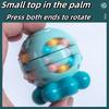 2-In-1 Octopus Egg Finger Spinning Toy - Educational Spinning Bean Cube Puzzle Toy for Relaxation, Perfect for Birthday Gifts