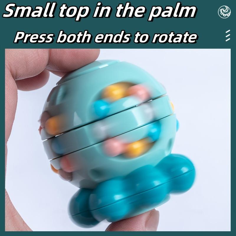 2-In-1 Octopus Egg Finger Spinning Toy - Educational Spinning Bean Cube Puzzle Toy for Relaxation, Perfect for Birthday Gifts