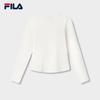 Fila Women's Slim Fit Long Sleeve Henley Top