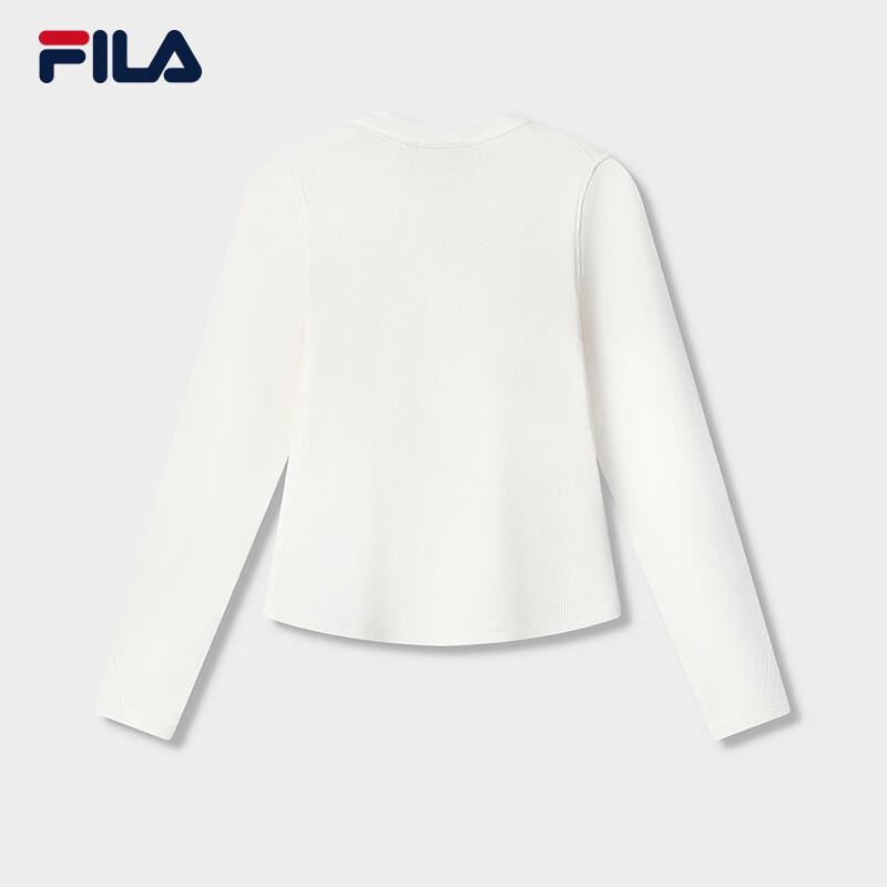 Fila Women's Slim Fit Long Sleeve Henley Top