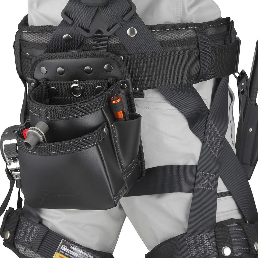 Tajima Safe System Detachable Waist Genuine Made of Durable and Flexible Genuine Cowhide Leather Easy to put on and take Attaches to your belt Easily