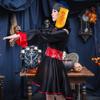 [Matreeglam] Κοστούμι Cosplay Jiangshi για Παιδιά Αποκριάς Ενήλικο Κοστούμι Jiangshi Χαριτωμένο Ολόσωμο Κοστούμι Φαντάσματος Ζόμπι Αποκριάς για Παιδιά Φούστα για Κορίτσια