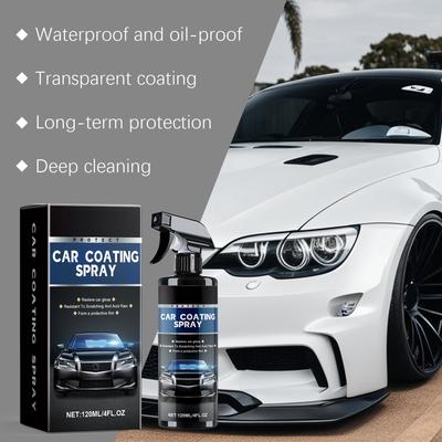 Car Ceramic Coating Spray Car Paint Maintenance Cleaning Decontamination Scratch Refurbishment Agent 120ml