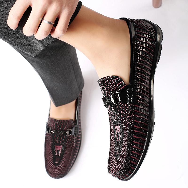 Genuine Leather Mens Loafers Soft Moccasins Slip on Men's Footwear Comfortable Men Casual Shoes All-match Male Office Shoes