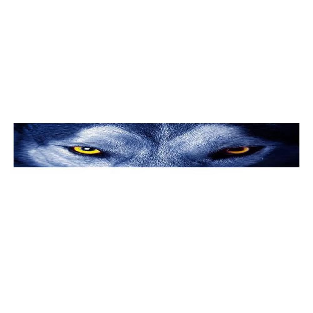 Wolf Eyes Pattern 3D Effect Stickers 3D Stereo Auto Decorative Stickers  Auto Banner