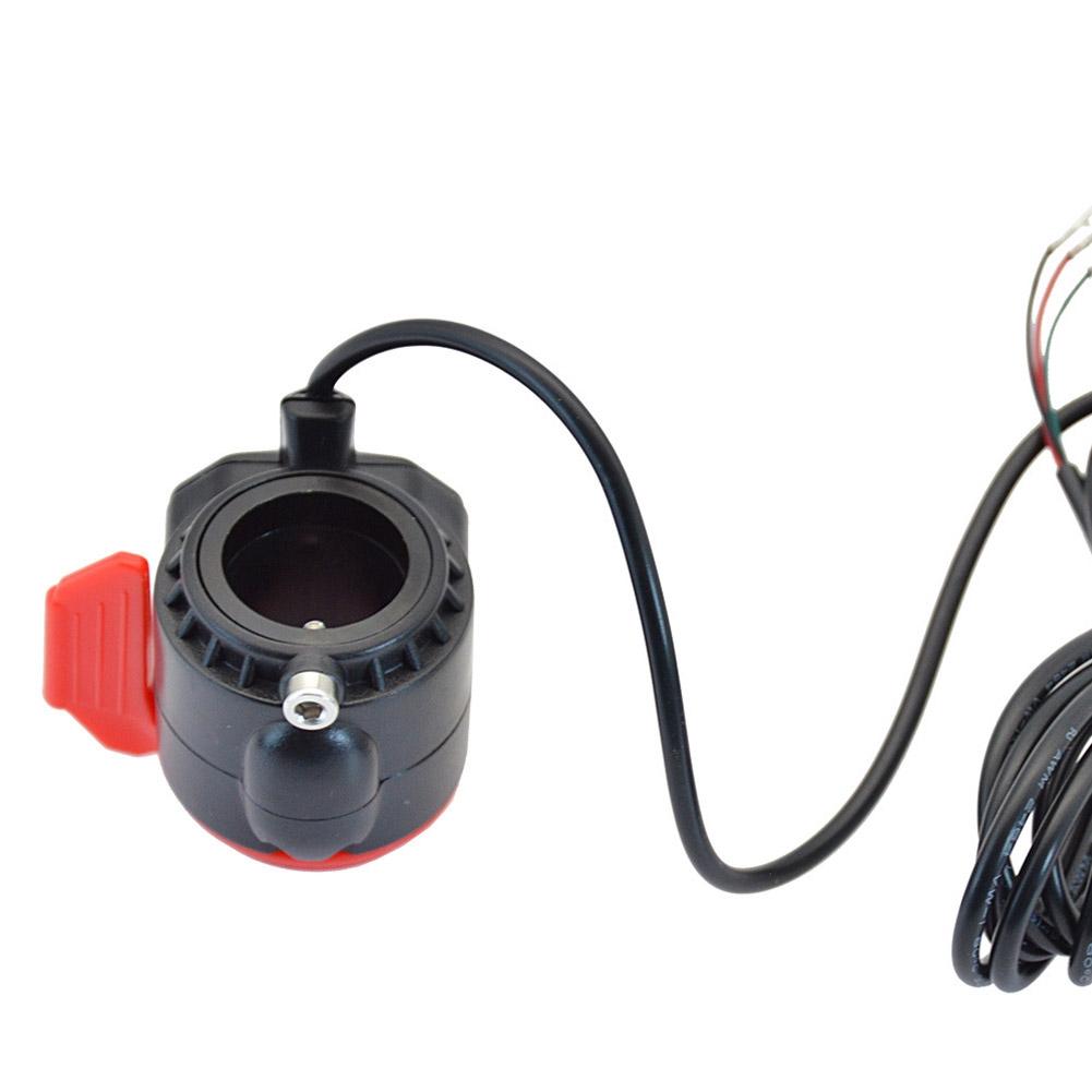 Part Thumb Throttle Accessory Black Connector Electric Bicycle