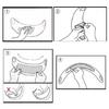 Universal Motorcycle Helmet Shield Anti-Fog Film Clear Visor Lens Anti-scratch