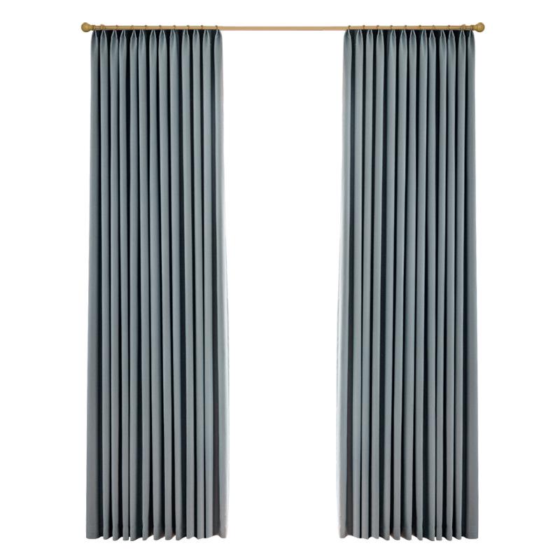 Dolly Blackout Jacquard Curtains: Double-Sided Cotton Linen, Thermal Insulation, Customizable for Living Room & Bedroom