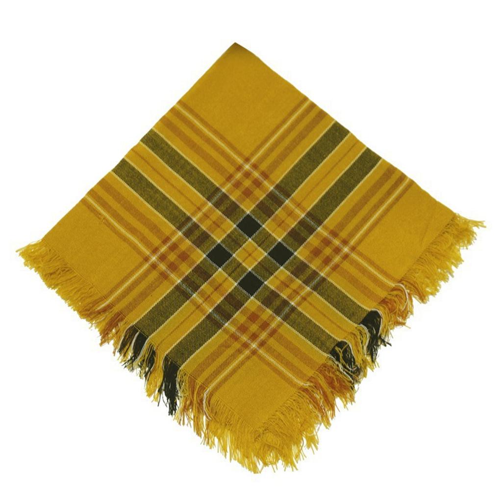 Multiuse Plaid Scarf Shawl Wrap Soft Breathable Bandana for Urban Women Fashionable and Comfortable for Various Ages