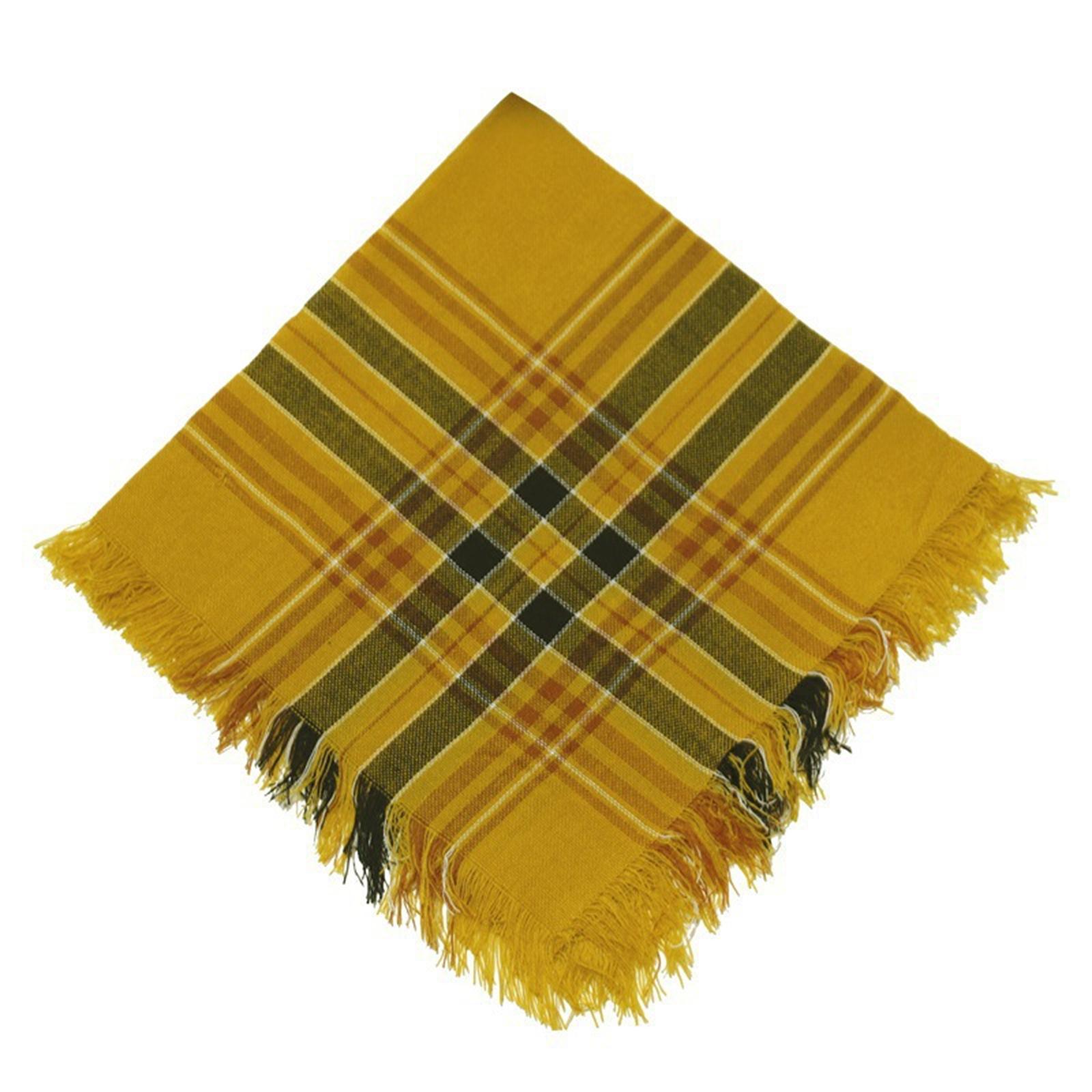 

Multiuse Plaid Scarf Shawl Wrap Soft Breathable Bandana for Urban Women Fashionable and Comfortable for Various Ages різнокольоровий