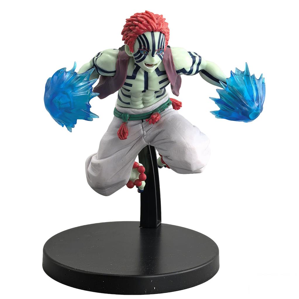 NEU! Anime Demon Slayer Akaza Douma Premium Chokonose Nudelstopper Anime Figur Actionfiguren Sammlung PVC Modell Spielzeug Geschenk