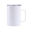 In-stock Sublimation Vacuum Thermos Cup with Double Handles
