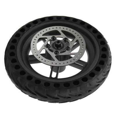 Conjunto Pneu Traseiro Scooter Elétrica 8,5 Polegadas Pneu Traseiro Scooter Elétrica com Cubo de Roda Conjunto Freio a Disco para Xiaomi M365