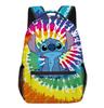 25 Casual Backpack, Digital Printing Full Print Student Schoolbag Cartoon Animation Backpack