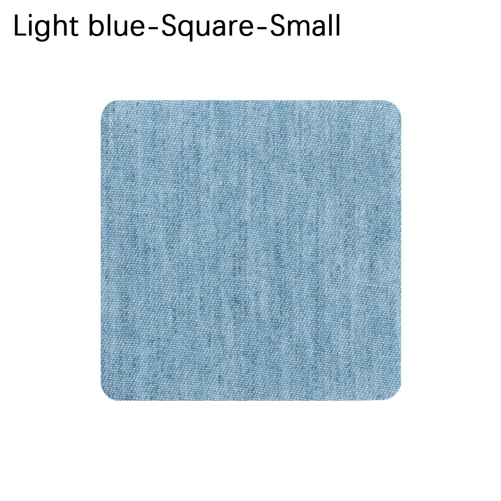 4/12Pcs Elbow Fabric Jeans Iron-on Patches Clothes DIY Repair Pants Knee Applique Apparel Self-adhesive Hole Repair Patch