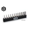 TONE T-Type Torx Bit Set (Tamper-Resistant) BTTH12S Bit Insert, 12-Piece Set