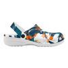 Printed EVA Garden Clogs Unisex Lightweight Breathable Slip On Shoes Beach Pool Bathroom Home Casual Wear Indoor Outdoor Wear