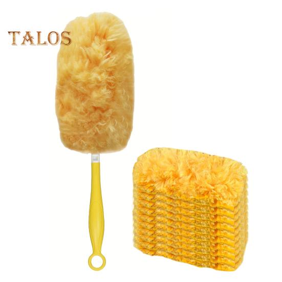 31-teiliges Staubpinsel-Set aus Mikrofaser mit 30 Ersatzpads, kurzer Griff, strapazierfähiger, flauschiger Staubwedel für Swiffer