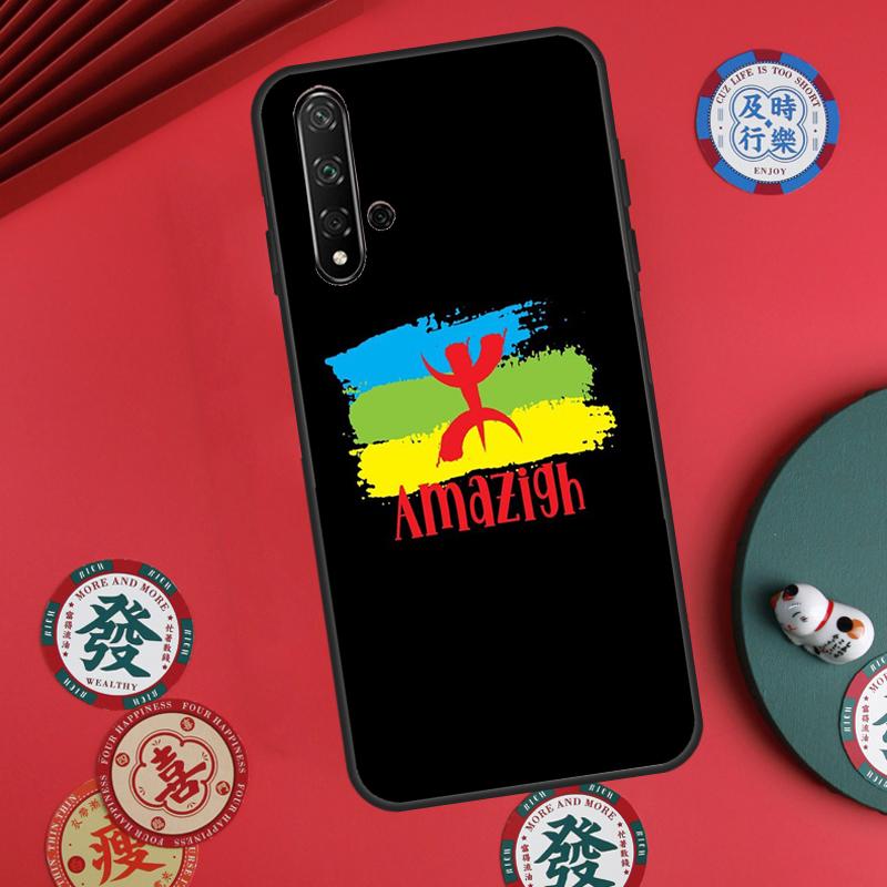 Amazigh Symbol Berber Akademie Für Huawei Nova 11 Pro 9 10 SE Y70 Y60 Y90 Y61 Y91 Y73 Y72 12s 12i 11i 8i P30 P40 Lite Hülle