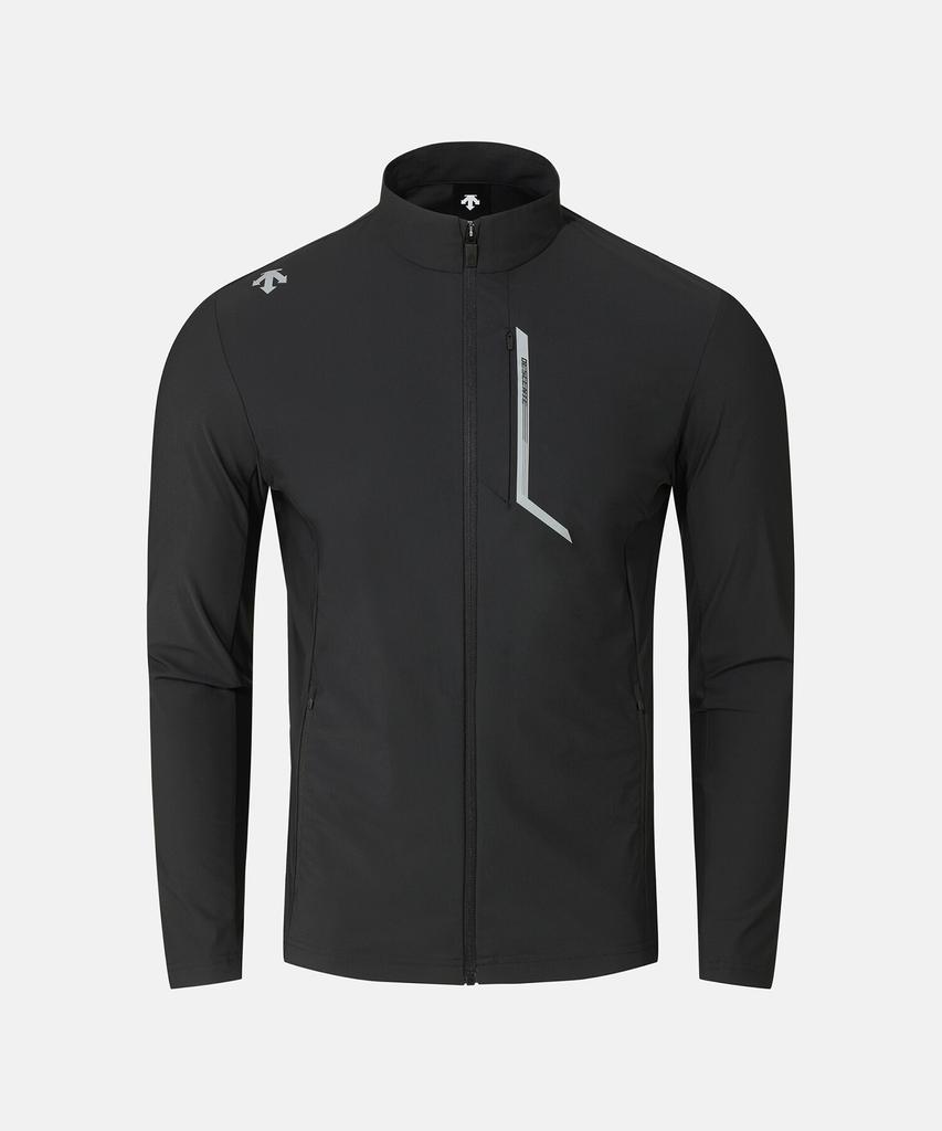 Descente Cooling Tricot Stand-Neck Training Jacket Black Sr313Tft71